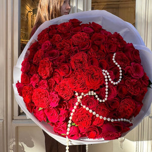 The Love Bomb - Bouquet de 101 Rosas Rojas