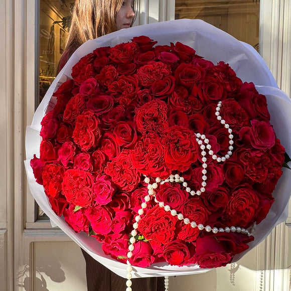 The Love Bomb - Bouquet de 101 Rosas Rojas