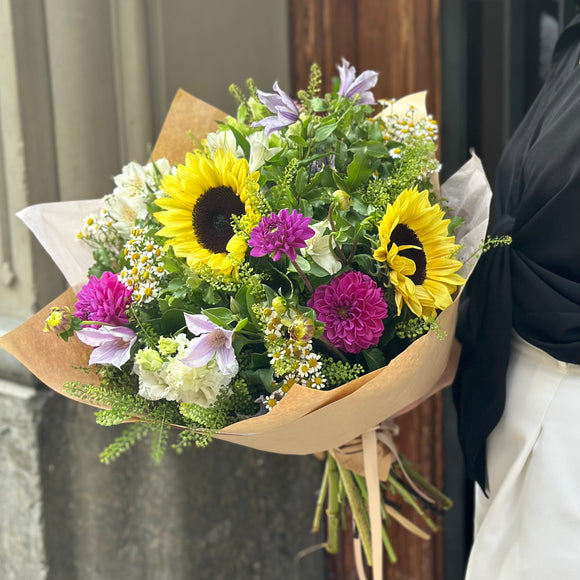 Propuesta del Florista Ramo Tonos Alegres