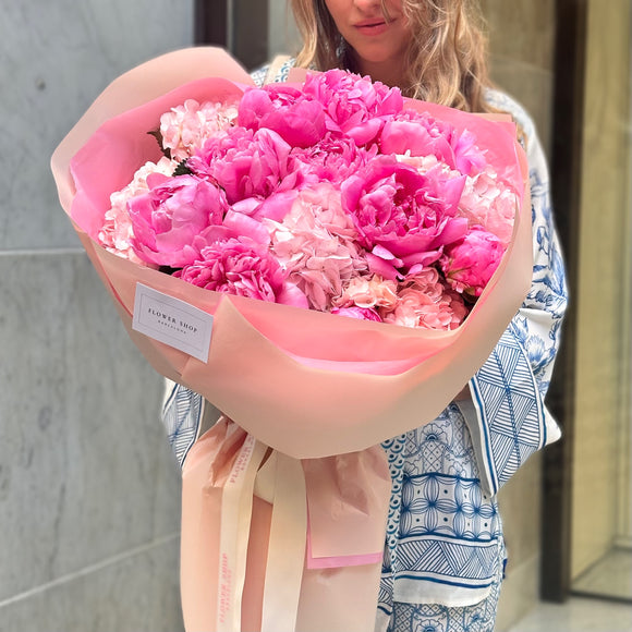 Hot Pink Peonies