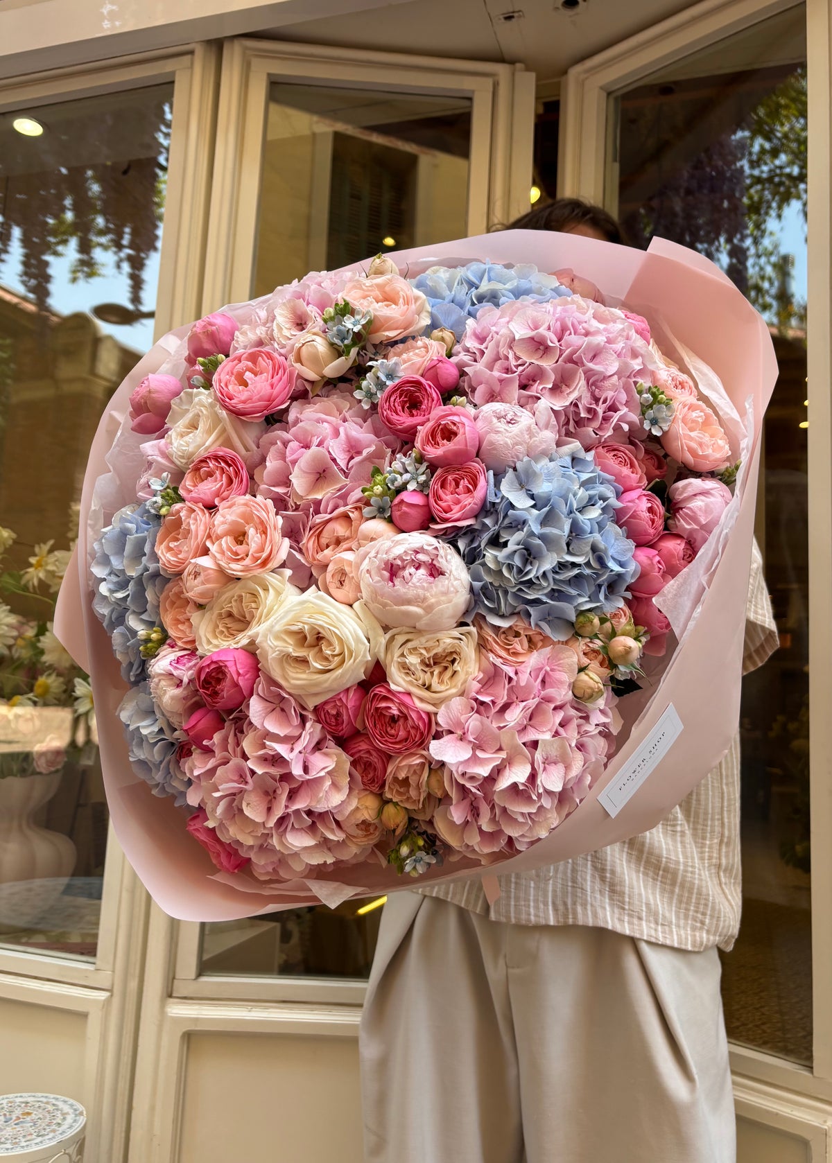 Pink Princess - Ramo XL de Peonias y Hortensias