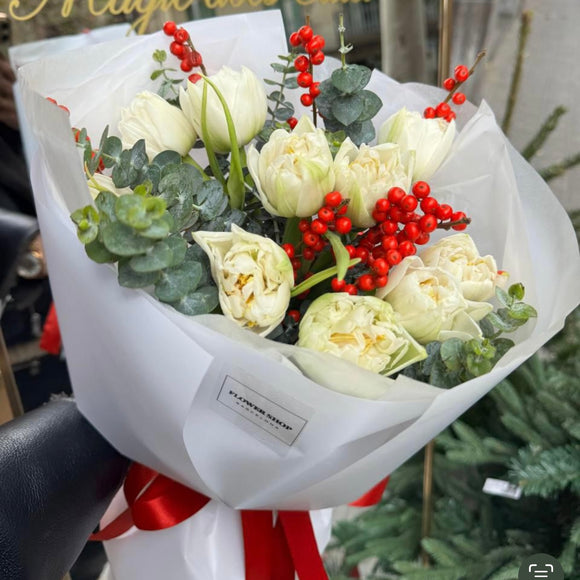 Fancy Christmas Tulips