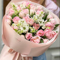 'Primavera Perfection' Pink Tulip Bouquet