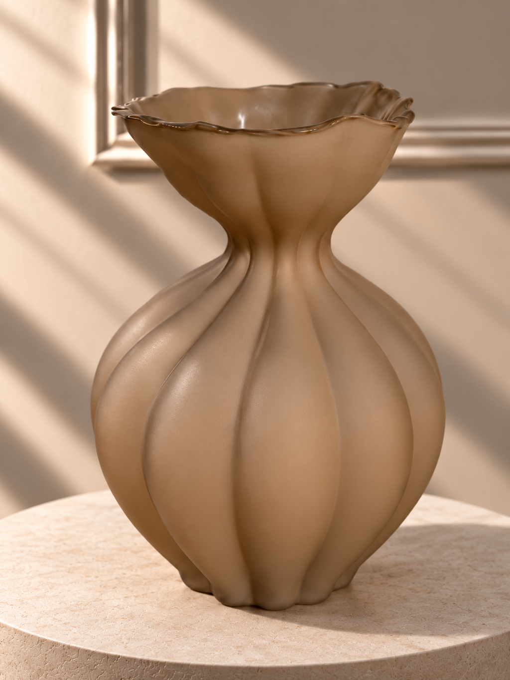 Medium Sand Flower Vase