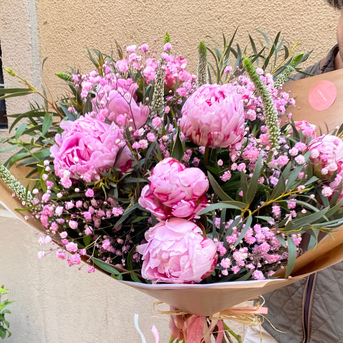 Ramo de peonias